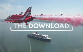 The Red Arrows are stranded in Canada 'until further notice' due to bad weather Download TN (Picture: MOD)