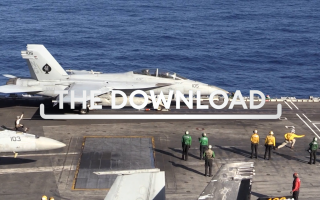 The US has said an Iranian drone has been shot down as it approached USS Abraham Lincoln