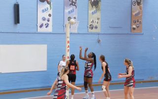 04032026 Royal Navy netball score v Army in Inter Services 2026 Credit BFBS.jpg 