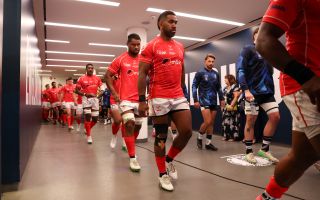 03052025 Mitieli Vulikijapani walking out for Army rugby union v Navy in 2025 at Allianz Stadium Credit Alligin Photography