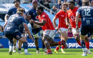 He came on as an impact player in the club's opening win of the season against Leicester Tigers (Picture: Alligin Photography)