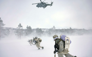 2 Para were deployed to northern Norway, as part of the JEF Exercise Joint Viking 23 