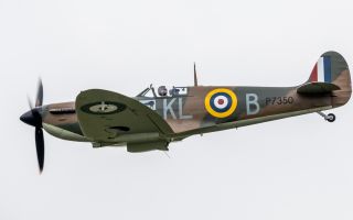 This Spitfire MkII of the Battle of Britain Memorial Flight is an early example - the final model was the Mk 24