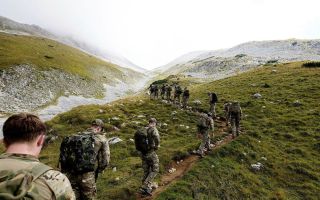 Personnel from the Royal Marines are taught the mnemonic during mountain training