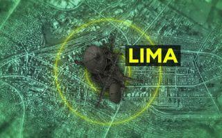 Lima graphic of a map