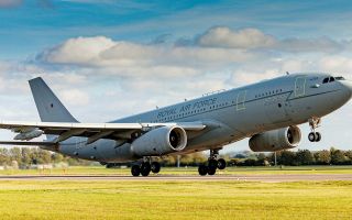 The Voyager is the RAF's only air-to-air refuelling tanker, but can also be used in the transport role (Picture: MOD)