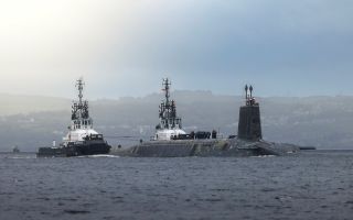 07102025 Vanguard Class submarine returns to HM Naval Base Clyde 3 CREDIT MOD
