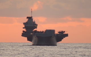 08092025 Sunrise with PWLS CRED ROYAL NAVY
