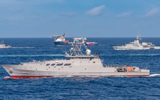 HMS Spey joins regional navies taking part in 2023's Exercise Southern Cross (Picture: Royal Navy)