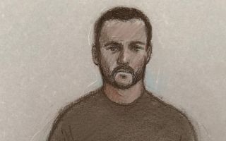 This court artist sketch depicts Royal Navy sailor Teddy Young, who is now due to appear at the Old Bailey (Picture: Elizabeth Cook/PA)