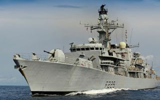 While the warship will remain in the Middle East, most of the crew are being brought home for Christmas