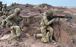  1PWWR train in Jordan for Exercise Olive Grove