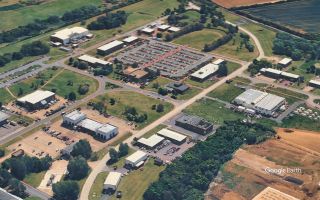 RAF Molesworth works in tandem with nearby RAF Alconbury to provide an intelligence capability for the US Air Force (Picture: Google Earth)