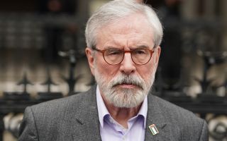 The case against the former Sinn Fein president is being brought by three victims of IRA bombings in England