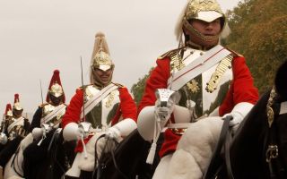 The event marked the end of five weeks of hard ceremonial graft for the cavalry troopers