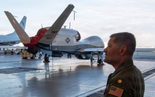The US Navy's Unmanned Patrol Squadron 19 was the first unit to receive the MQ-4C Triton, operating out of Guam (Picture: US Department of War)