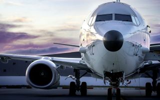 The P-8A Poseidon flew a route focused around the Baltic Sea (Picture: MOD)