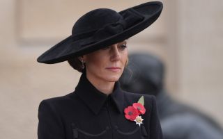 The Princess of Wales attends the Service of Remembrance to mark Armistice Day at the National Memorial Arboretum in Alrewas, Staffordshire