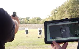 The VictoR target detection device provides real-time data of targets and where they were hit