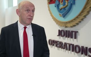 The Defence Secretary also said there is a "growing axis of aggression" between Russia and Iran