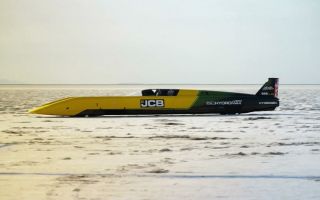 The JCB Hydromax's speed is five to six times the legal limit in most countries (Picture: Reuters)