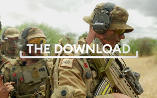 The Duke of Lancaster's regiment trains on Exercise Haraka Storm in Africa (Picture: BFBS)
