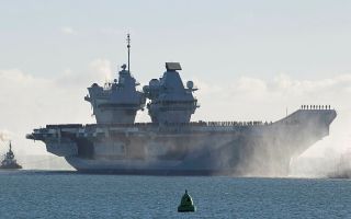 If she is eventually deployed to the region, HMS Prince of Wales will bring a massive amount of firepower in the shape of her F-35 Lightnings