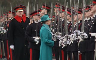 Her Royal Highness The Princess Royal has inspected the British Army’s newest officers at the Royal Military Academy Sandhurst’s Sovereign Parade
