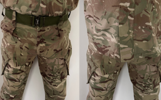 RAF lightweight PCS jacket tucked in vs tucked out