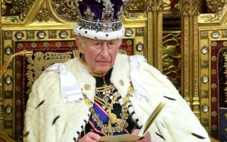 King Charles delivered the speech in parliament announcing the government's agenda