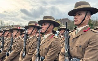 The road from Nepal to the passing out parade has been long, but very man stayed the course