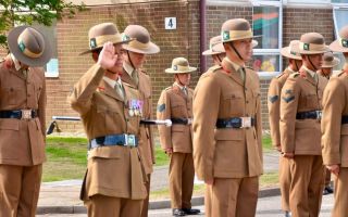  Each year the Gurkhas commemorate Mogaung Day, remembering those who fought as part of the Chindits against the Japanese in WW2 (Picture: BFBS)