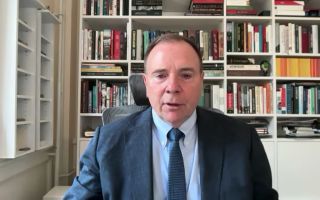 Lieutenant General (Ret'd) Ben Hodges said that "it's almost inevitable" that European countries would need to take greater control of Nato (Picture: Parliament TV)