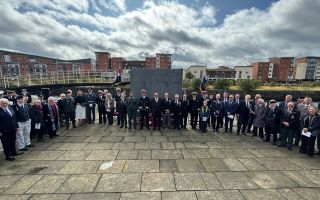 The International Submariners Memorial was created in Dundee to remember those made the ultimate sacrifice (Picture: BFBS)
