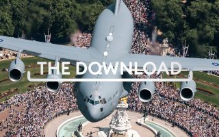 The King's Birthday Parade ended with a flypast by various RAF aircraft, this being the C-17 Globemaster III Download TN CRED MOD