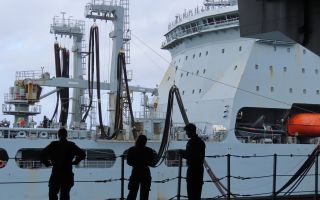 The 65,000-tonne aircraft carrier is currently on a three-month deployment around the UK and northern Europe (Picture: HMS Queen Elizabeth X)