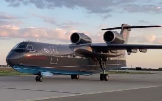 Three Be-200s are in service with the Russian navy