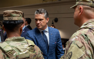 Secretary of War Pete Hegseth has said US military personnel must be "clean shaven and neat in presentation" (Picture: DVIDS)