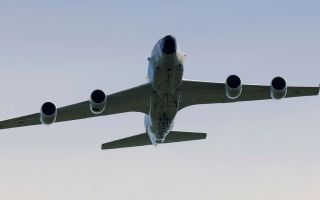 RAF Boeing RC-135 Rivet Joint reconnaissance aircraft