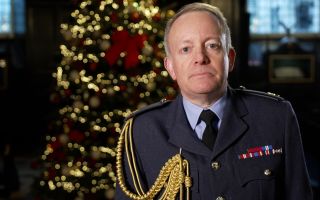 Air Chief Marshal Sir Rich Knighton delivers a Christmas message in which he also thanks forces families for their support