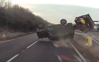 17042026 Military land rover crash CREDIT Northamptonshire Police