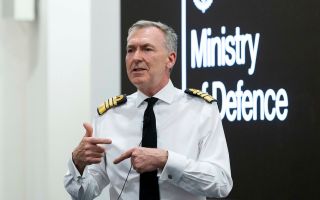 Adm Sir Tony said we shouldn’t be "cowed" by by Russian drone incursion