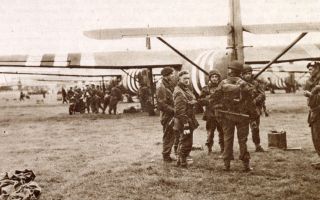 British airborne forces prepare to be taken to their DZs by the men of the Glider Pilot Regiment, who would then join them in the ground combat to follow (Picture: Chronicle)