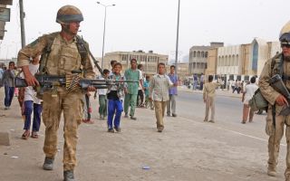 Around 140,000 troops served in Iraq, engaging in a hot and chaotic battlefield (Picture: BFBS)