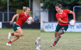 18072026 Bethan Dainton Jade Mullen split for Wales rugby league Credit Geraint Wyn Nicholas