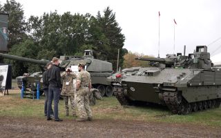 Challenger 3 and Ajax must come under the "exquisite" category the National Armaments Director was talking about, because they need to be high-end in order to deliver the required capability (Picture: BFBS)