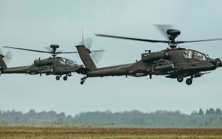 Project NYX is exploring how uncrewed aircraft can function with Apache crews (Picture: MOD)