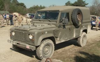 The Land Rover's decades of service were commemorated at an event at Bovington