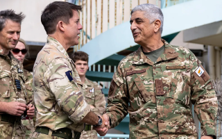 British Forces Cyprus recently welcomed Cyprus Chief of Defence, Lieutenant General Emmanuel Theodorou
