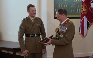 200426 Fitzgibbon Award for Soldier of the Year Award CREDIT BFBS